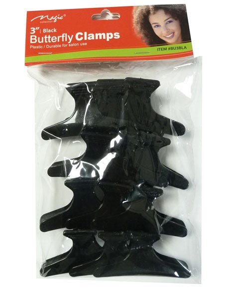 Magic Collection Butterfly Clamps BU3BLA