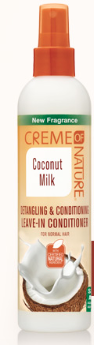 Coconut Milk Detangling & Conditioning Leave In Conditioner - Sabina Hair Cosmetics
