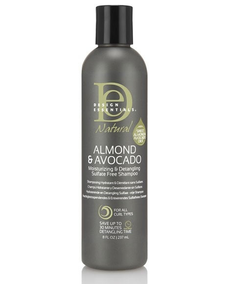 Almond And Avocado Moisturizing N Detangling Sulfate Free Shampoo