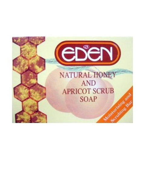 Eden Natural Honey And Apricot Scrub Soap