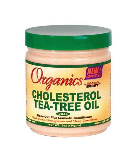 Organics Africas Best Cholesterol Tea Tree Oil Leave In Conditioner