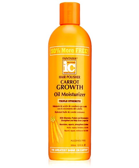 Hair Polisher Carrot Growth Oil Moisturizer