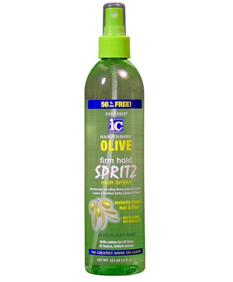 Hair Polisher Olive Firm Hold Spritz Hair Spray
