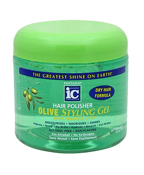 Hair Polisher Olive Styling Gel