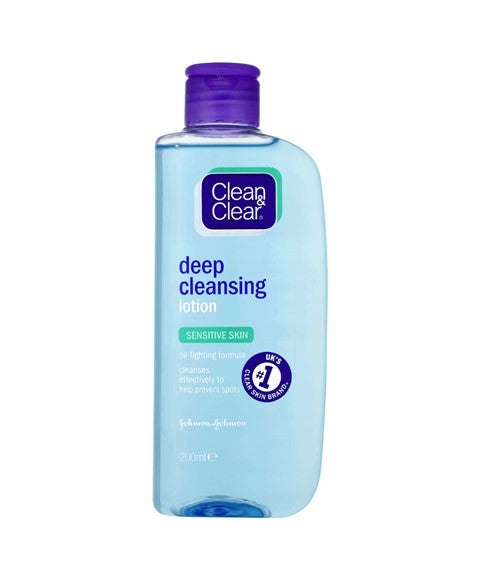 Deep Cleansing Lotion For Sensitive Skin