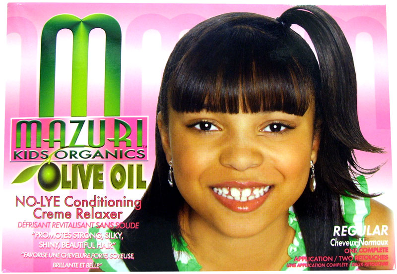 Kids Olive Oil No Lye Conditioning Relaxer