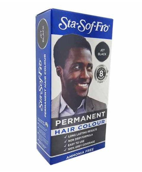 Sta Sof Fro Men Permanent Hair Colour Jet Black