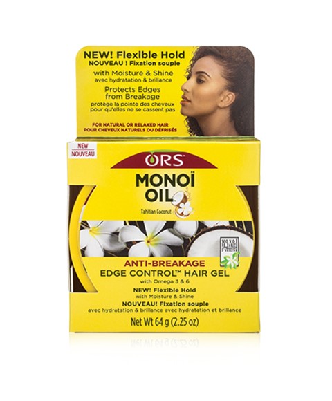 Monoi Oil Anti Breakage Edge Control Hair Gel