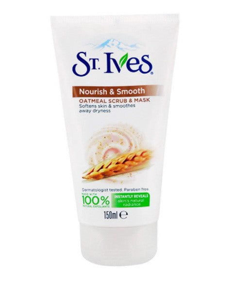 St Ives Nourish And Smooth Oatmeal Scrub And Mask
