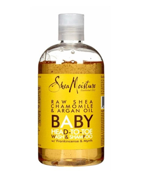 Raw Shea Chamomile And Argan Oil Baby Head To Toe Wash And Shampoo