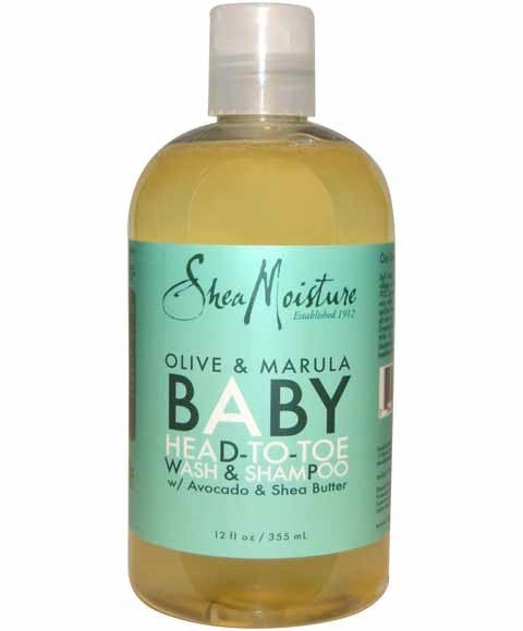 Olive Oil And Marula Baby Head To Toe Wash And Shampoo