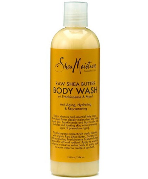 Raw Shea Butter Body Wash With Frankincense And Myrrh