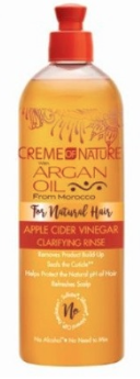 Argan Oil Apple Cider Vinegar Clarifying Rinse