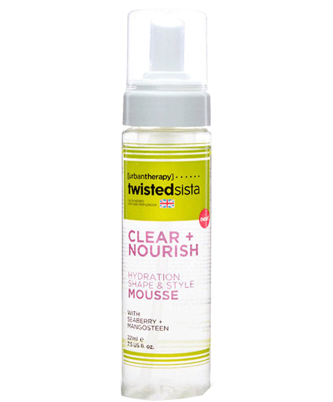 Urban Therapy Clear Nourish Hydration Shape And Style Mousse