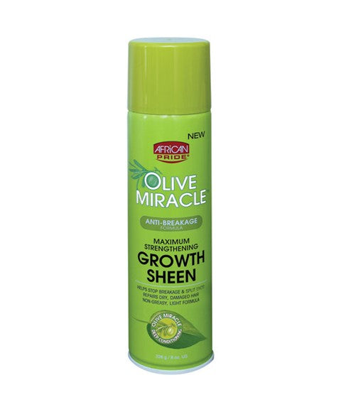 Olive Miracle Anti Breakage Formula Maximum Strengthening Growth Sheen