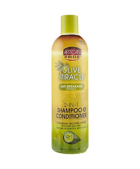 Olive Miracle Anti Breakage 2 In 1 Shampoo And Conditioner