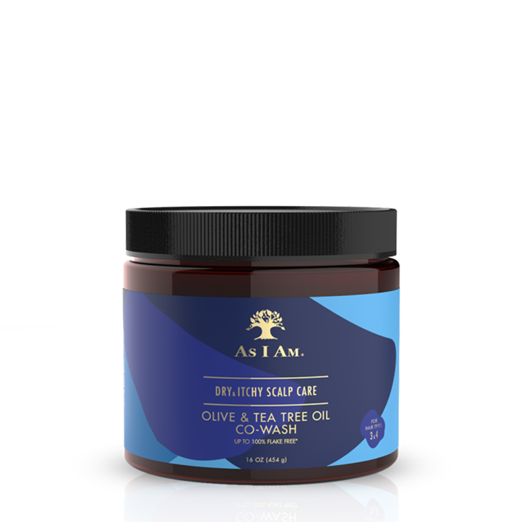 Dry & Itchy Scalp Scare Olive & Tea Tree Oil Cowash - Sabina Hair Cosmetics