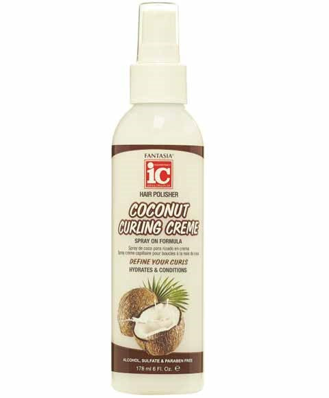 Coconut Curling Creme Spray On Formula