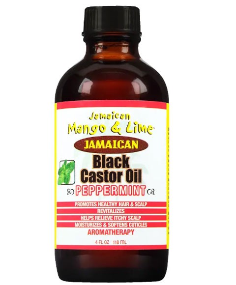 Black Castor Oil Peppermint