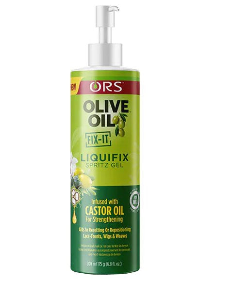 Olive Oil Fix It Liquifix Spritz Gel Infused With Castor Oil