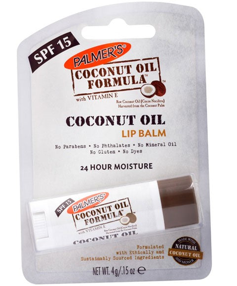Coconut Oil Formula Coconut Oil Lip Balm