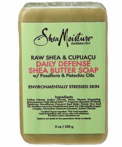 Raw Shea And Cupacu Daily Defense Shea Butter Soap